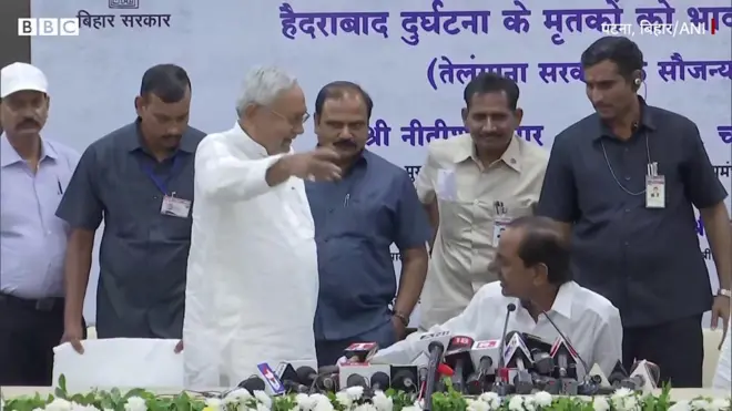 नीतीश कुमार और केसीआर