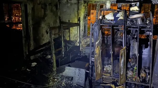 Место пожара