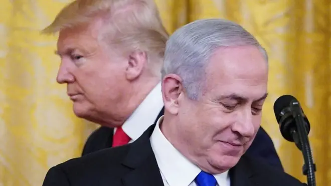 ترامب يعلن عن تفاصيل صفقة القرن