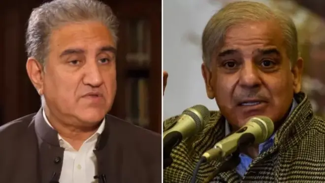 شہباز شریف، شاہ محمود قریشی