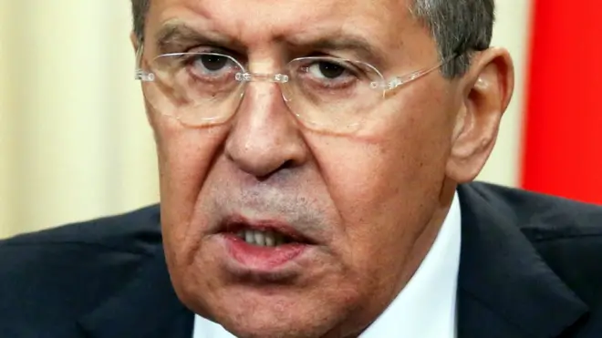 وزير الخارجية الروسي سيرغيه لافروف