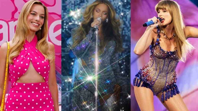 Tejlor Svift, Bijonse i film Barbi: Žene dominiraju industrijom zabave