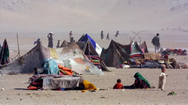 بې ځایه شوي