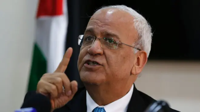 سائب ارکات نے کہا کہ اسرائیلی قبضے کا بائیکاٹ کرنے کے لیے مختلف ممالک کے ساتھ رابطے بھی کیے جائیں گے