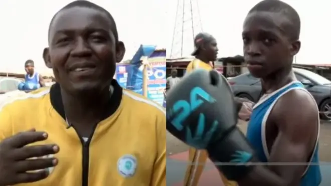 Tijani Azeez àti bàbá ẹ̀