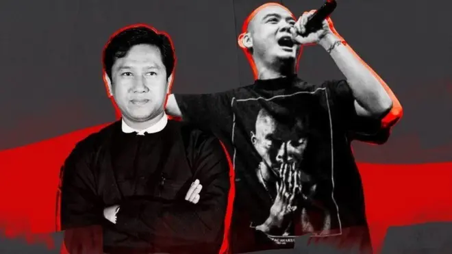 Dos de los activistas ejecutados, Ko Jimmy (izq.) y Phyo Zeya Thaw.