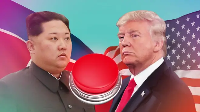 కిమ్, ట్రంప్