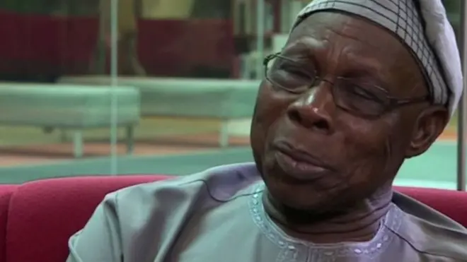 Di former President say some Nigerians dey hungry and angry