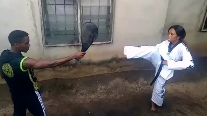 నైజీరియా టేక్వాండో వుమన్