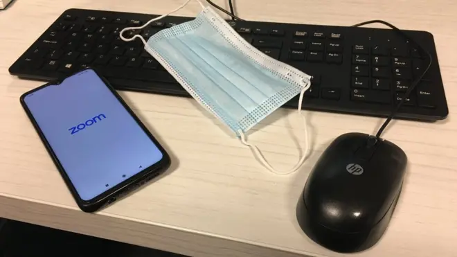 Računar, maske i aplikacije za sastanke za u sadašnjosti, ali i budućnosti