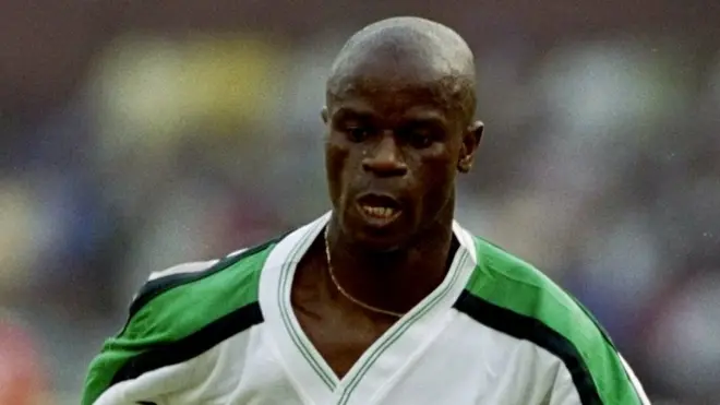Mutiu Adepoju represent Nigeria for 1994 World Cup