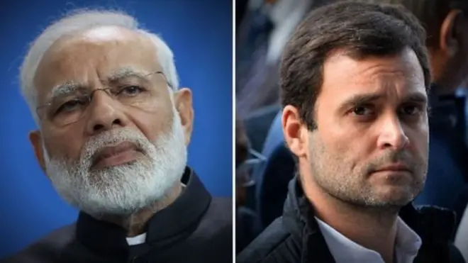 नरेंद्र मोदी, राहुल गांधी