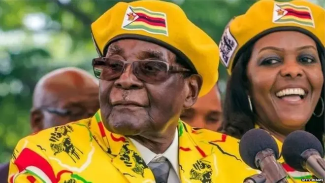 पूर्व राष्ट्रपति रॉबर्ट मुगाबे