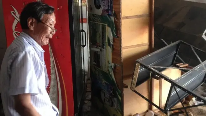 A "Julio", comerciante cantonés en Cumaná, no solo le saquearon su negocio sino su casa, ubicada en el segundo piso.