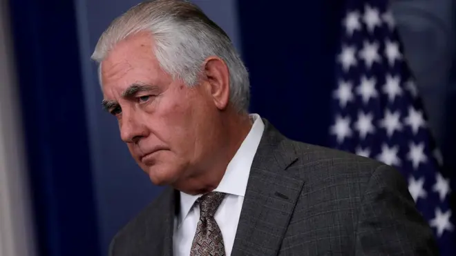 Rex Tillerson, mantan orang nomor satu di ExxonMobil, baru menjabat Menlu AS setahun lebih.