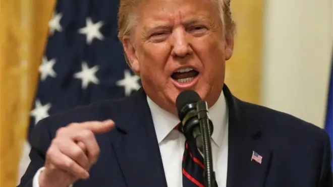 अमरीकी राष्ट्रपति डोनल्ड ट्रंप