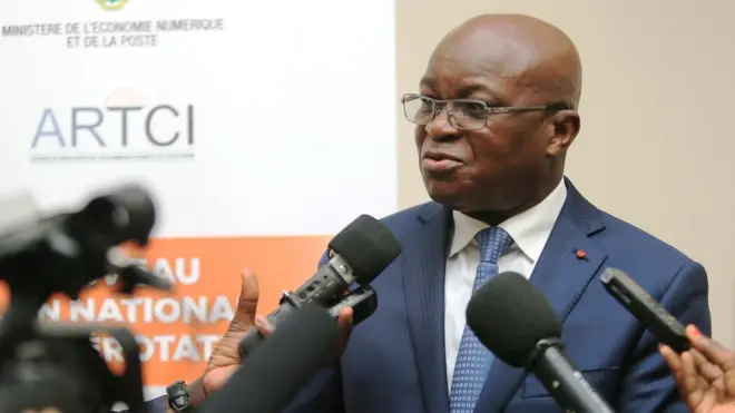 Bilé Diéméléou, le directeur général de l'ARTCI face à la presse