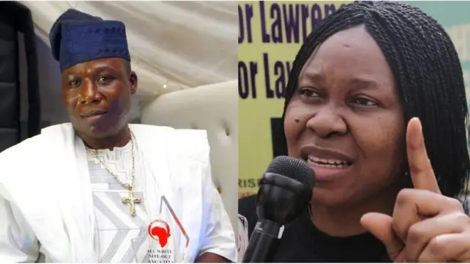 Joe Odumakin and Sunday Igboho