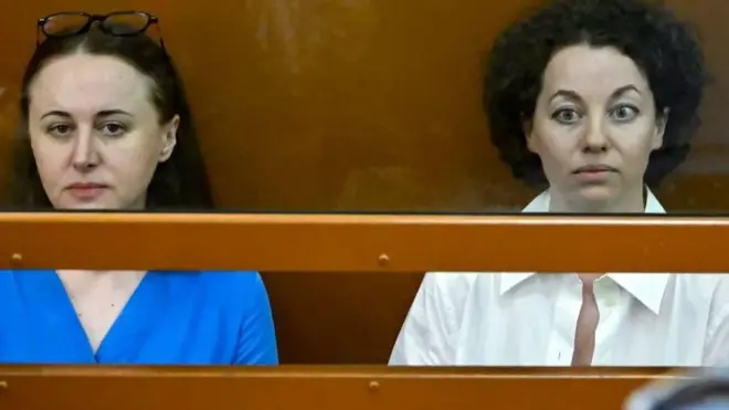 Rediteljka Jevgenija Berakovič i dramaturškinja Svetlana Petričuk