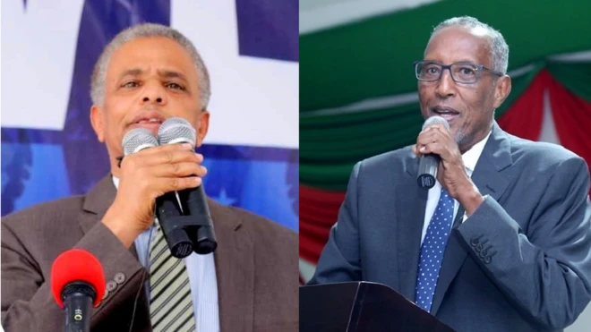 Madaxweyne Muse Biixi iyo Maxamuud Xaashi