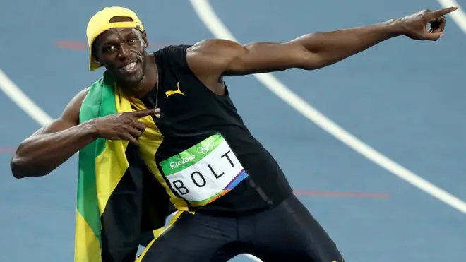 Usain Bolt, Olimpiyatlarda üst üste üç kez altın madalya alarak tarihe geçti.