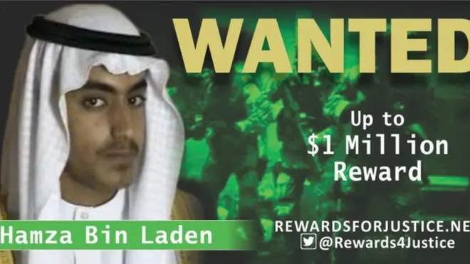 دعا حمزة بن لادن لشن هجمات ارهابية في العواصم الغربية