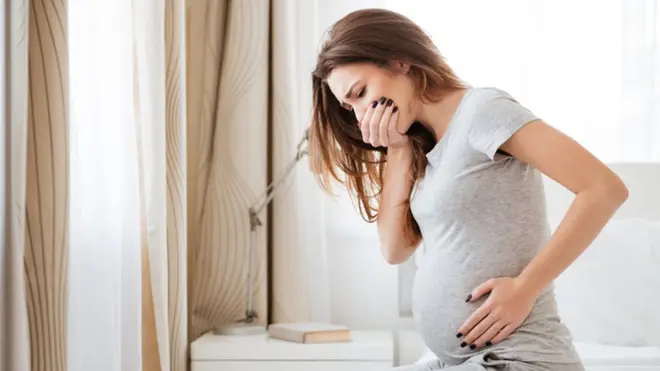 ગર્ભવતી મહિલાઓની તસવીર