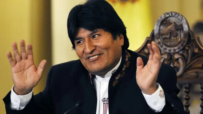 Evo Morales ocupa la presidencia de Bolivia desde 2006 y busca su cuarto mandato.