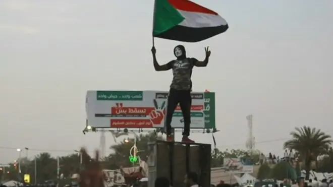 Demonstrasi di Sudan