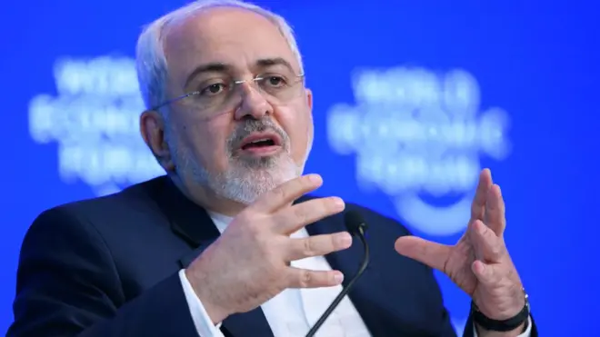 وزير الخارجية الايراني محمد جواد ظريف