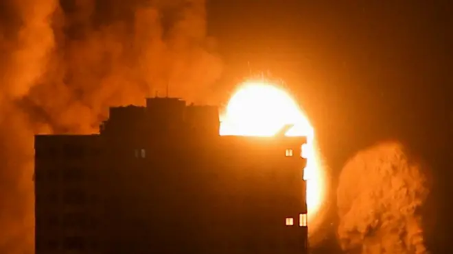 गज़ा पर हमला