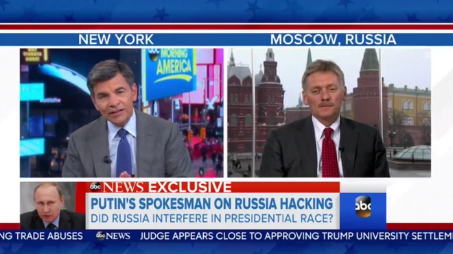 Дмитрий Песков ответил на вопросы о коррупции, хакерах, а также об отношениях России и США
