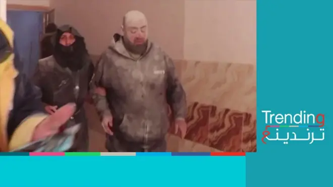 لحظة قصف مستشفى في شمال سوريا