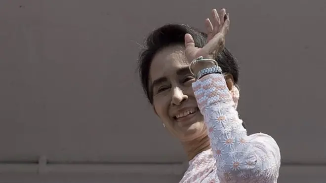 Ms Suu Kyi's National League for Democracy (NLD) has won most of the seats declared so far