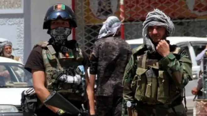 Патруль правительственных силовиков. Падение Шибаргана - большой удар для них