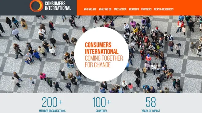 Consumers International расмий веб сайти