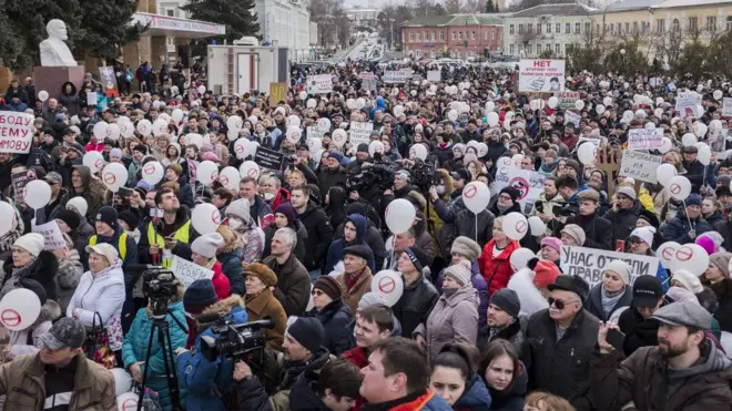 митинг в волоколамске