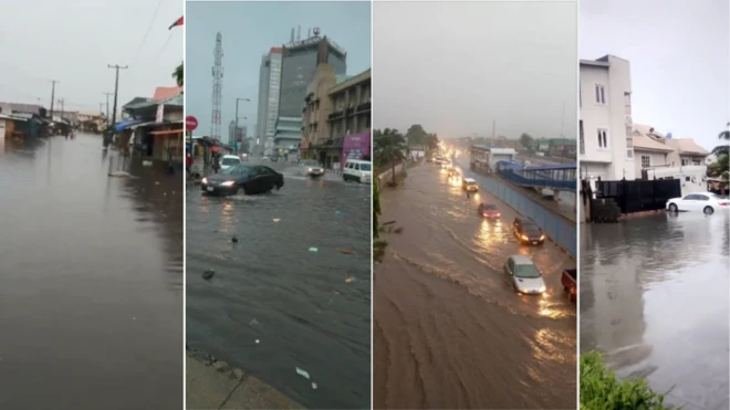 Pipo share how di flood dey affacet dem