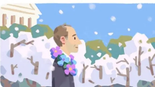 फ्रैंक पर बनाया गूगल डूडल