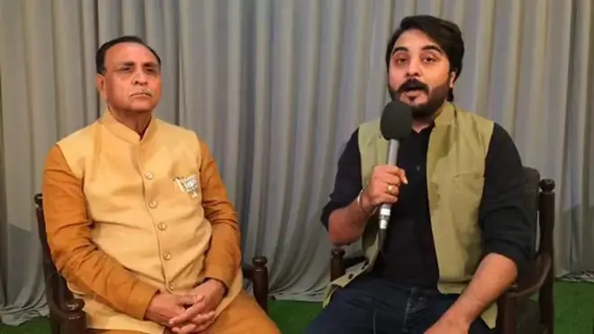 વિજય રૂપાણી સાથે અંકુર જૈન