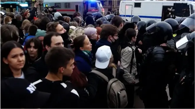 Володимир Путін оголосив часткову мобілізацію в Росії.