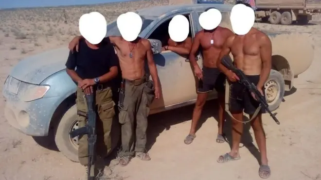 Borci Vagnera u Siriji