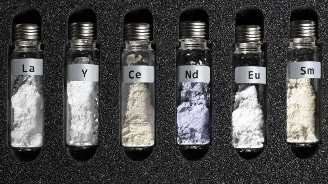 Rare earth oxides are used in the manufacture of powerful permanent magnets, critical to renewable industries