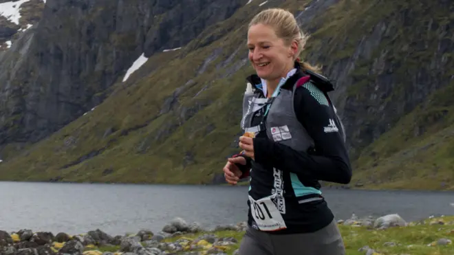 Joasia Zakrzewski corriendo en 2016.