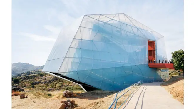 The Plasencia auditorium in Spain is made of innovative, lightweight material (Credit: )
