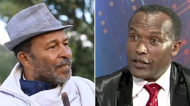 Obbo Dirribii Damusee fi komaandar Huseen Shiboo