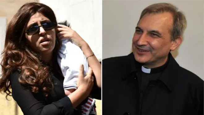Francesca Chaouqui y monseñor Lucio Vallejo Balda fueron declarados culpables de filtrar información clasificada del Vaticano.