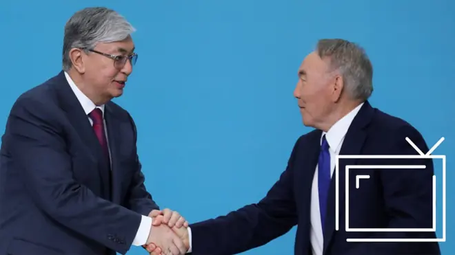 Токаев и Назарбаев