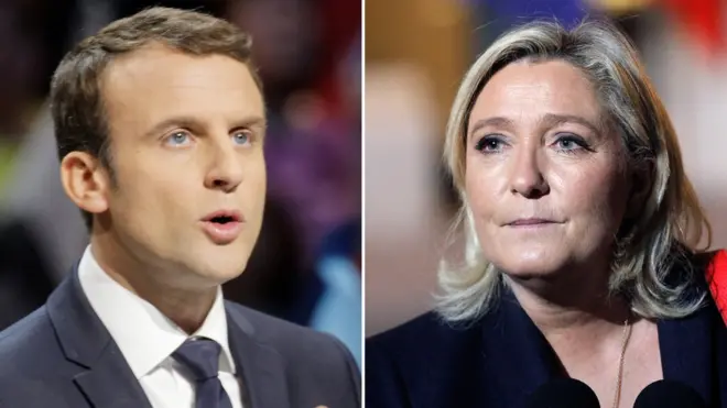 Emmanuel Macron ve Marine Le Pen