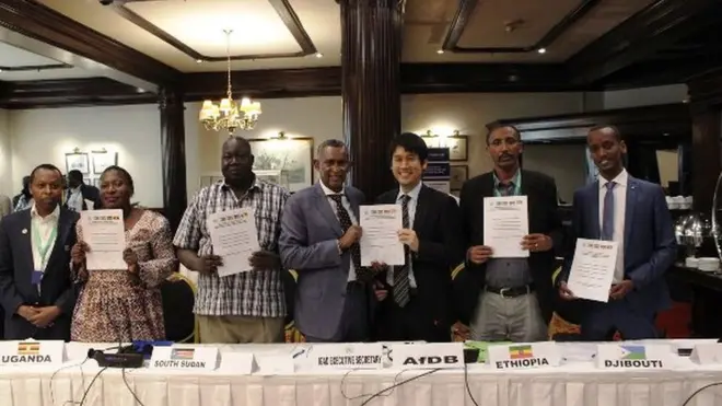 Qaar ka mid ah madaxda dalalka IGAD